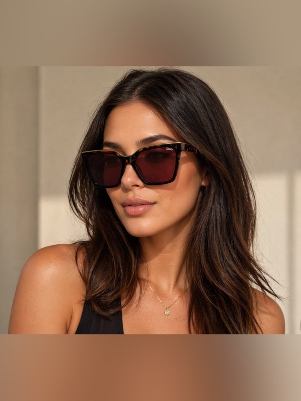 Quay Australia Brown Tortoise Sunglasses